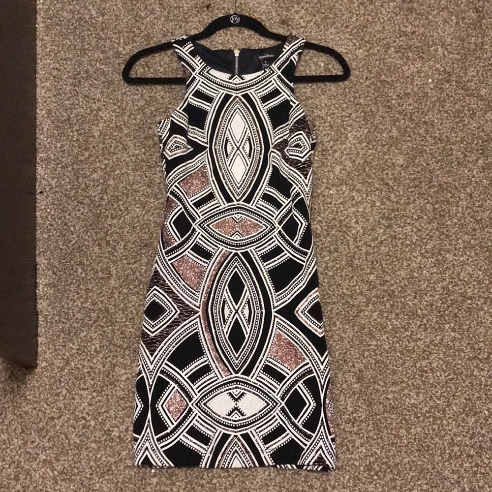 Glitter Bodycon Tank Dress size 3